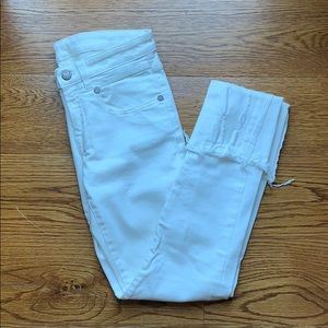 R13 Boy Skinny Jeans with Cuffs